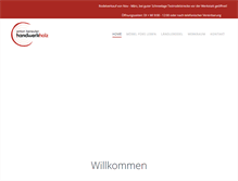 Tablet Screenshot of handwerkholz.at